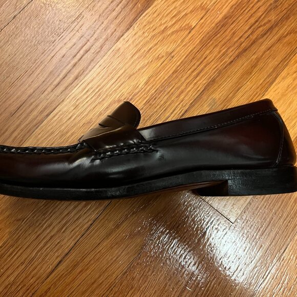 Allen Edmonds Walden Loafer - Burgundy - Men's size 11 D - Picture 5 of 9